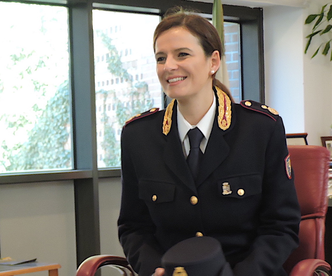 Anna Lisa Valleriani, comandante della Polizia Stradale