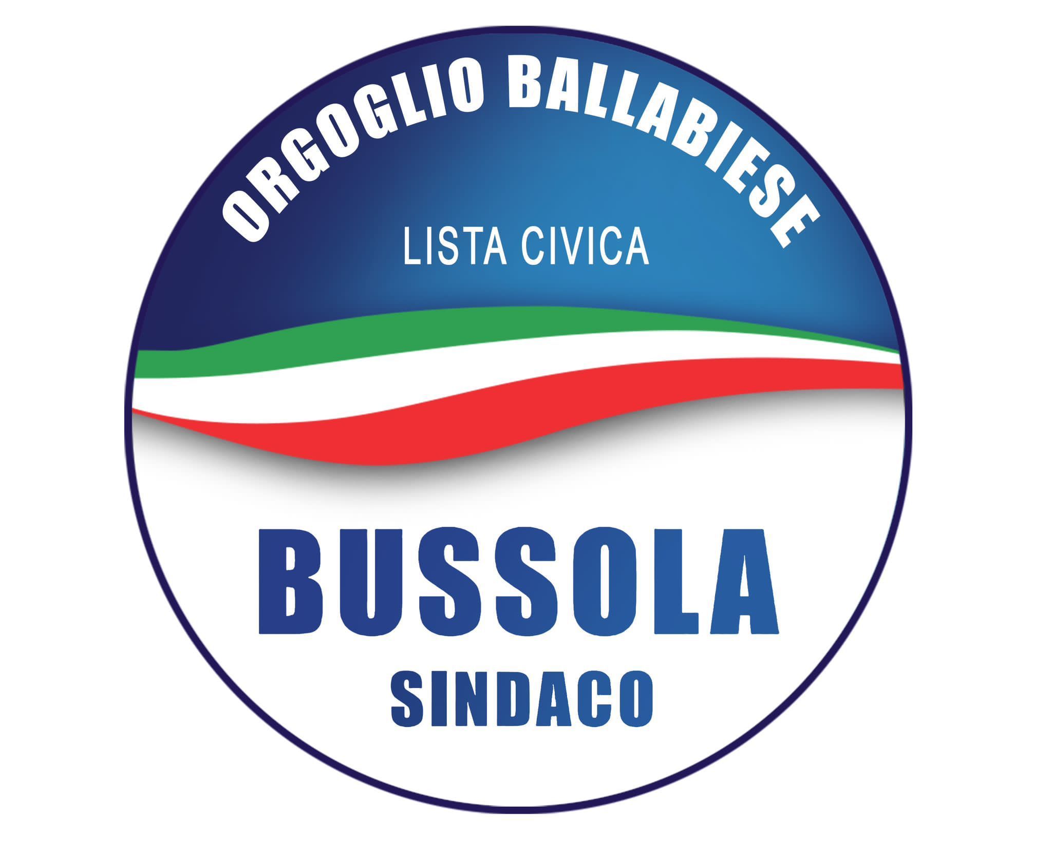 BUSSOLA CANDIDATO SINDACO CON ORGOGLIO BALLABIESE