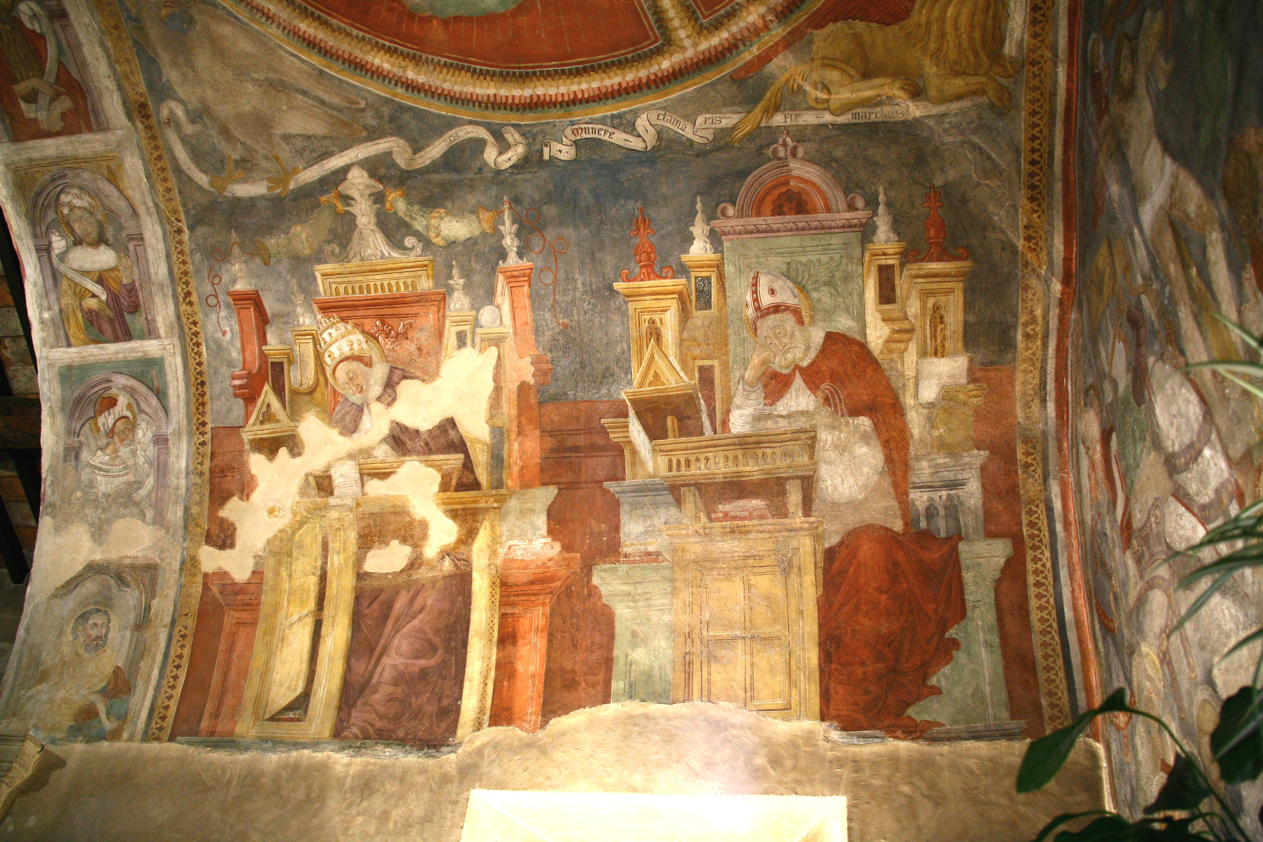affreschi 400 chiesa Beato