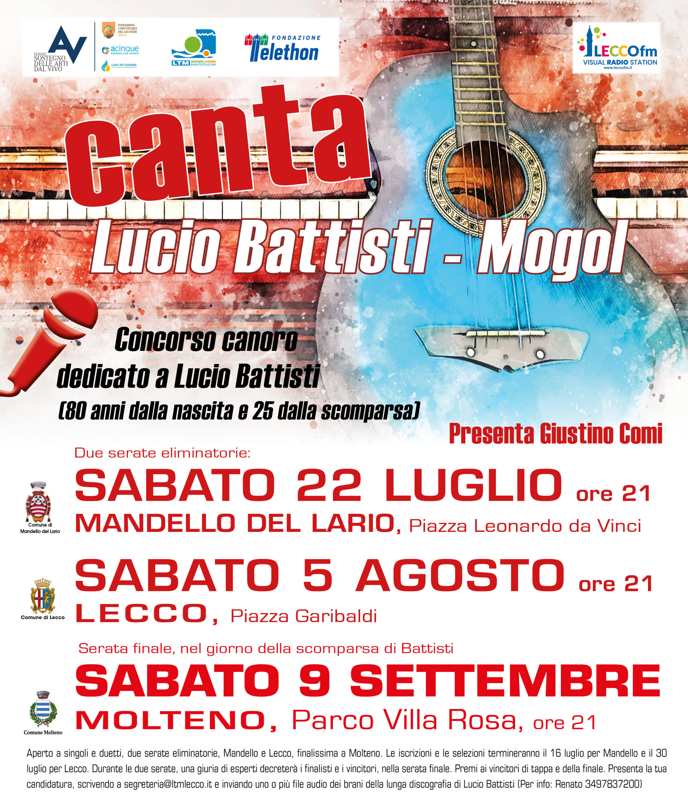 “LECCO CANTA BATTISTI”