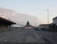 LECCO ONORA RICCARDO CASSIN CON IL PIAZZALE DELLA PICCOLA