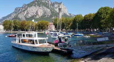 lungolago lecco barche