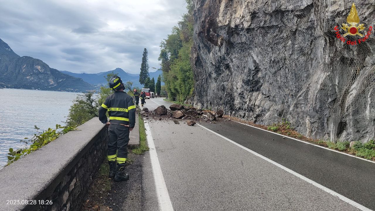 PROSSIMA LA CHIUSURA AL TRAFFICO DELLA SP72 TRA LIERNA E FIUMELATTE
