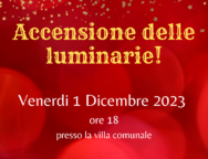 volantino accensione luminarie 2023