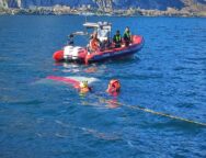 vigili del fuoco paracadute lago pradello