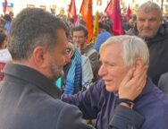 Decaro con don Ciotti