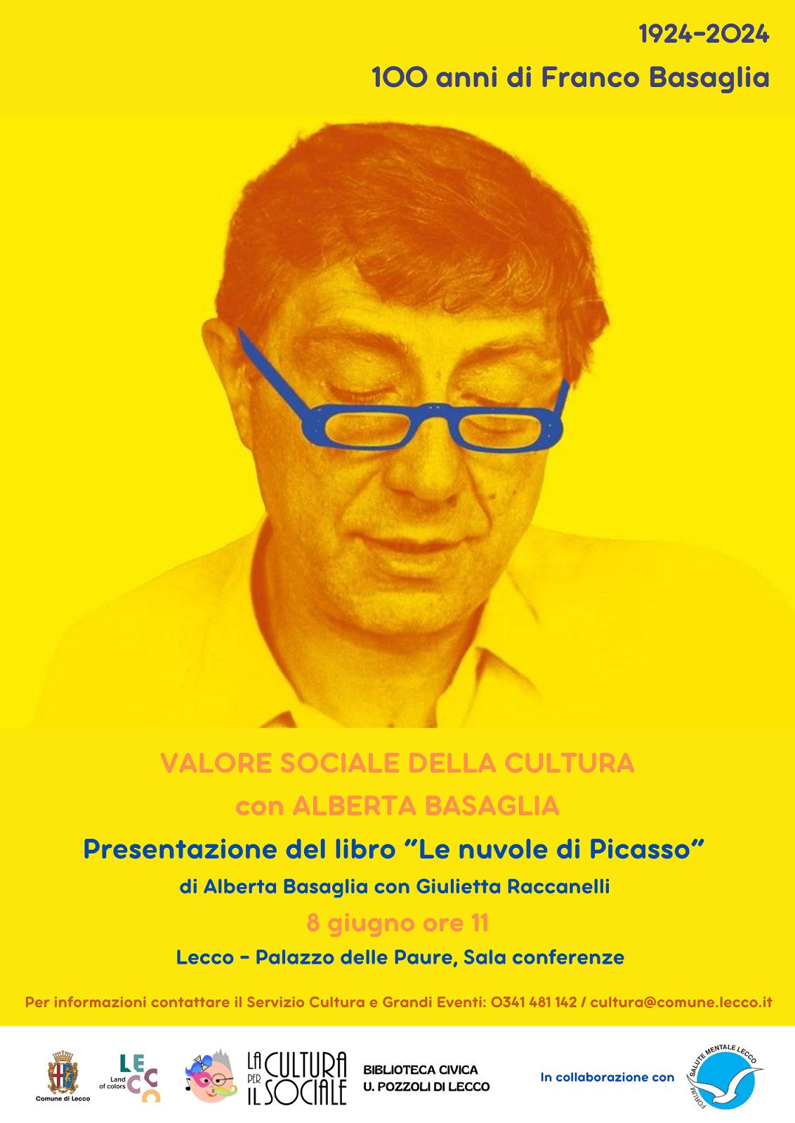 PRESENTATO IL LIBRO DI ALBERTA BASAGLIA “LE NUVOLE DI PICASSO”