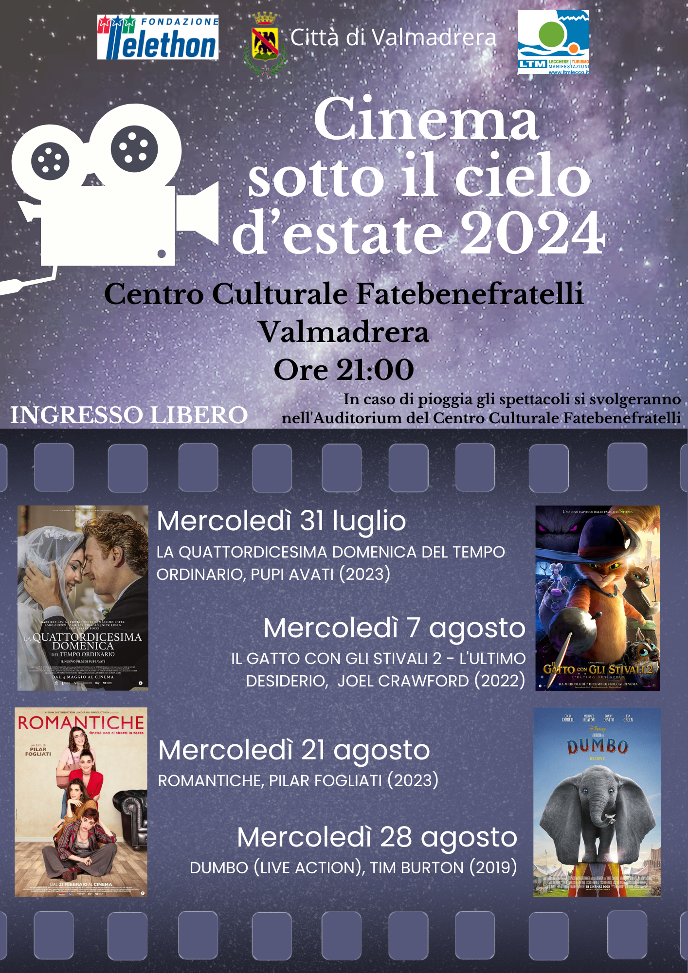 IMPERDIBILI SERATE A VALMADRERA CON LTM E COMUNE