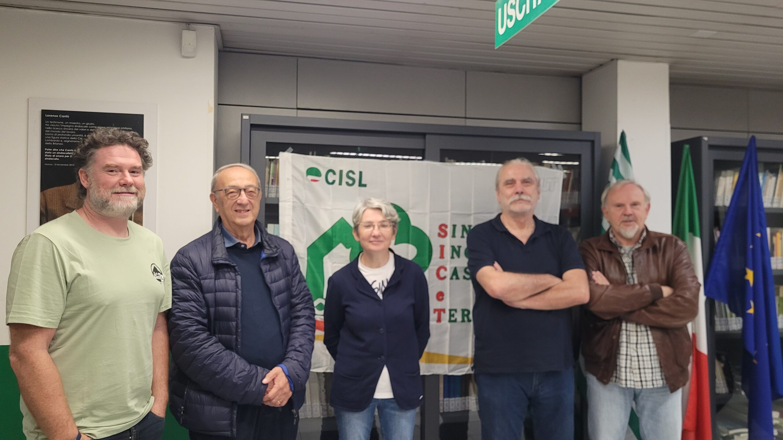 DANILO TAINO È IL NUOVO SEGRETARIO GENERALE DELLA SICET CISL MONZA BRIANZA LECCO