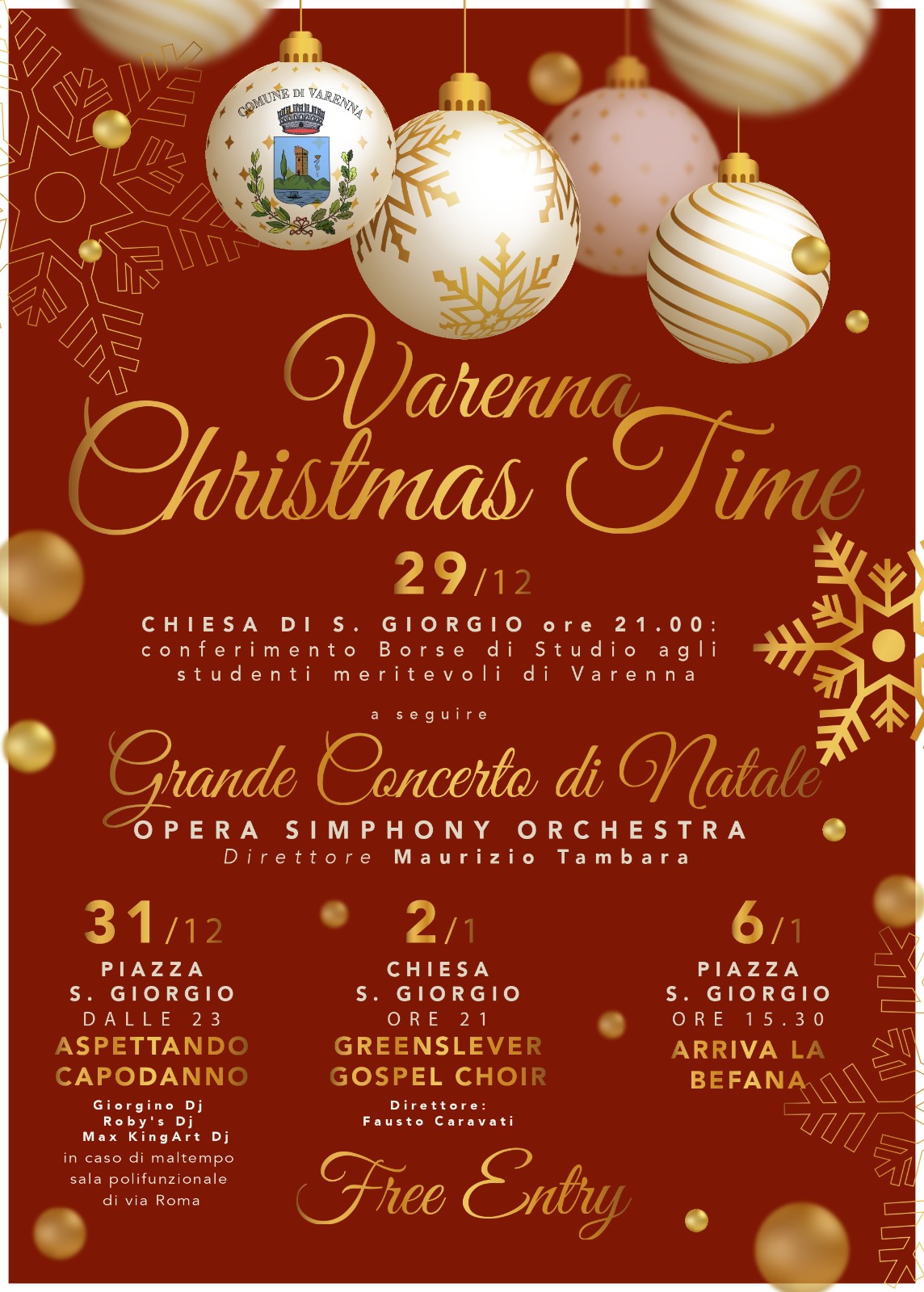 VARENNA: TUTTI GLI APPUNTAMENTI PER IL NATALE 2024