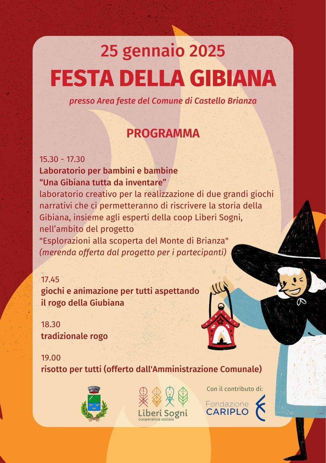 TUTTO PRONTO PER LA FESTA DELLA GIBIANA DI CASTELLO BRIANZA