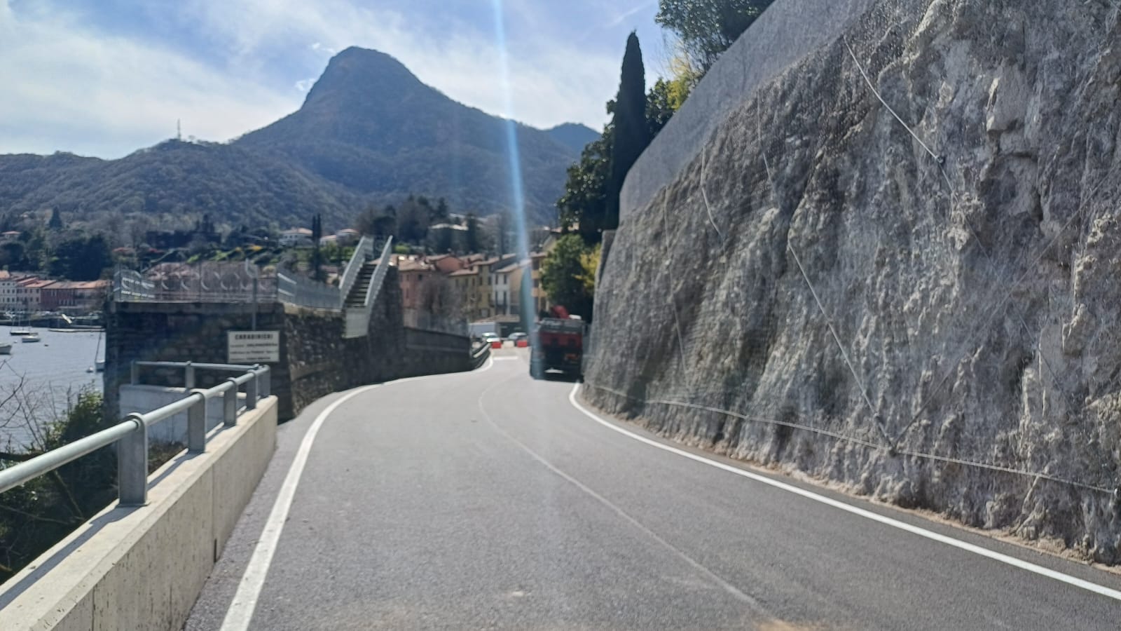 VALMADRERA, RIAPRE LA STRADA DELLA ROCCA