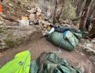 colico e dorio, rifiuti accampamenti