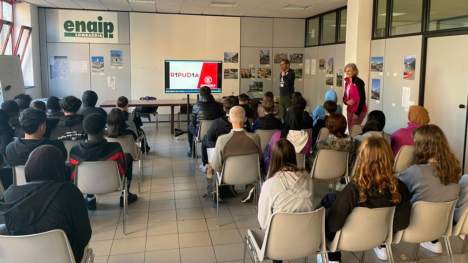 ENAIP LECCO RIPUDIA LA GUERRA: MATTINATA DI FORMAZIONE CON EMERGENCY