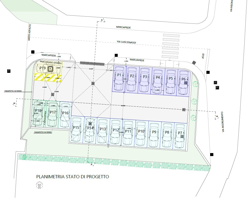 BALLABIO: APPROVATO IL PROGETTO DEI PARCHEGGI IN VIA EINAUDI