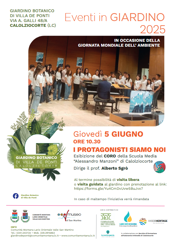 GIARDINI E ORTI DA VISITARE PER LA GIORNATA DELL’AMBIENTE