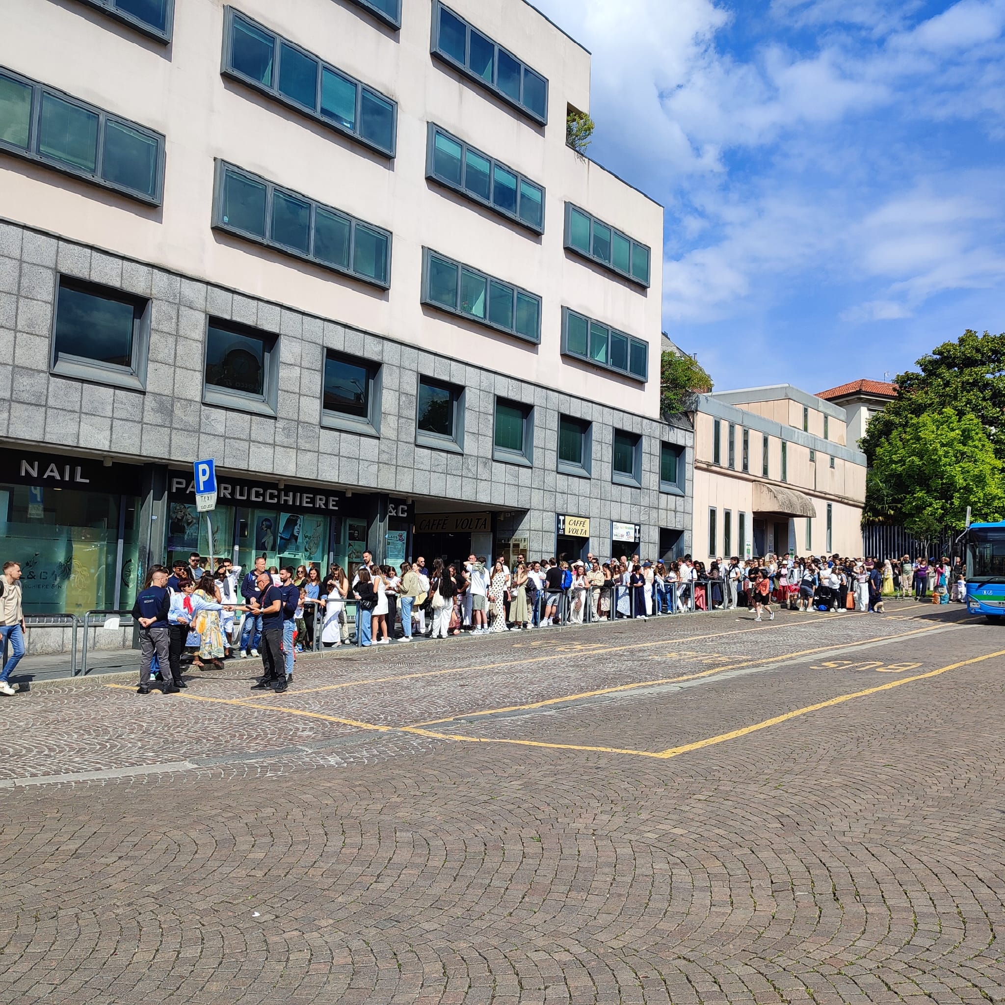 STAZIONE PRESA D’ASSALTO PER LA CHIUSURA DELLA LECCO TIRANO