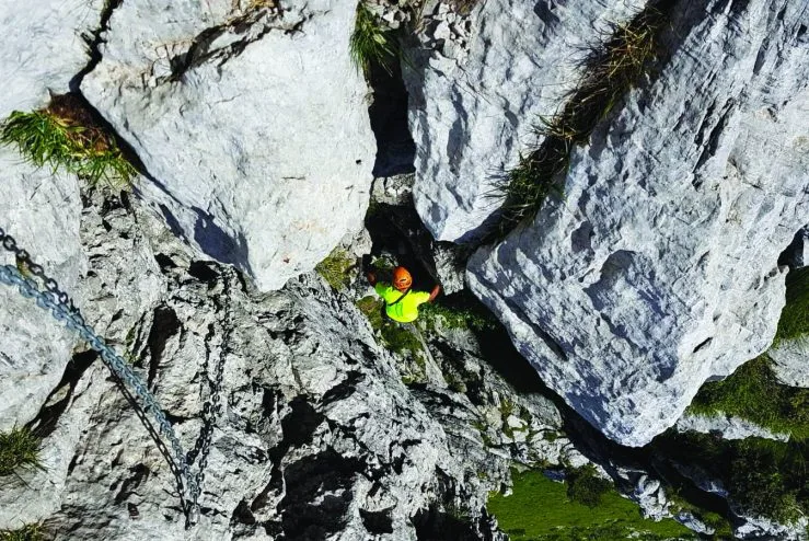 LECCO, RIAPRE LA FERRATA GAMMA 2. RESTA CHIUSA LA GAMMA 1 CAUSA SMOTTAMENTO