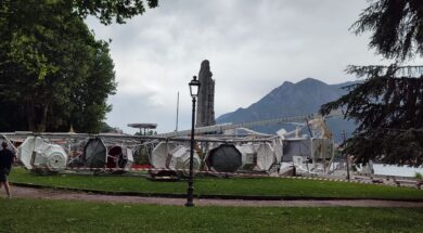 Crollo ruota panoramica