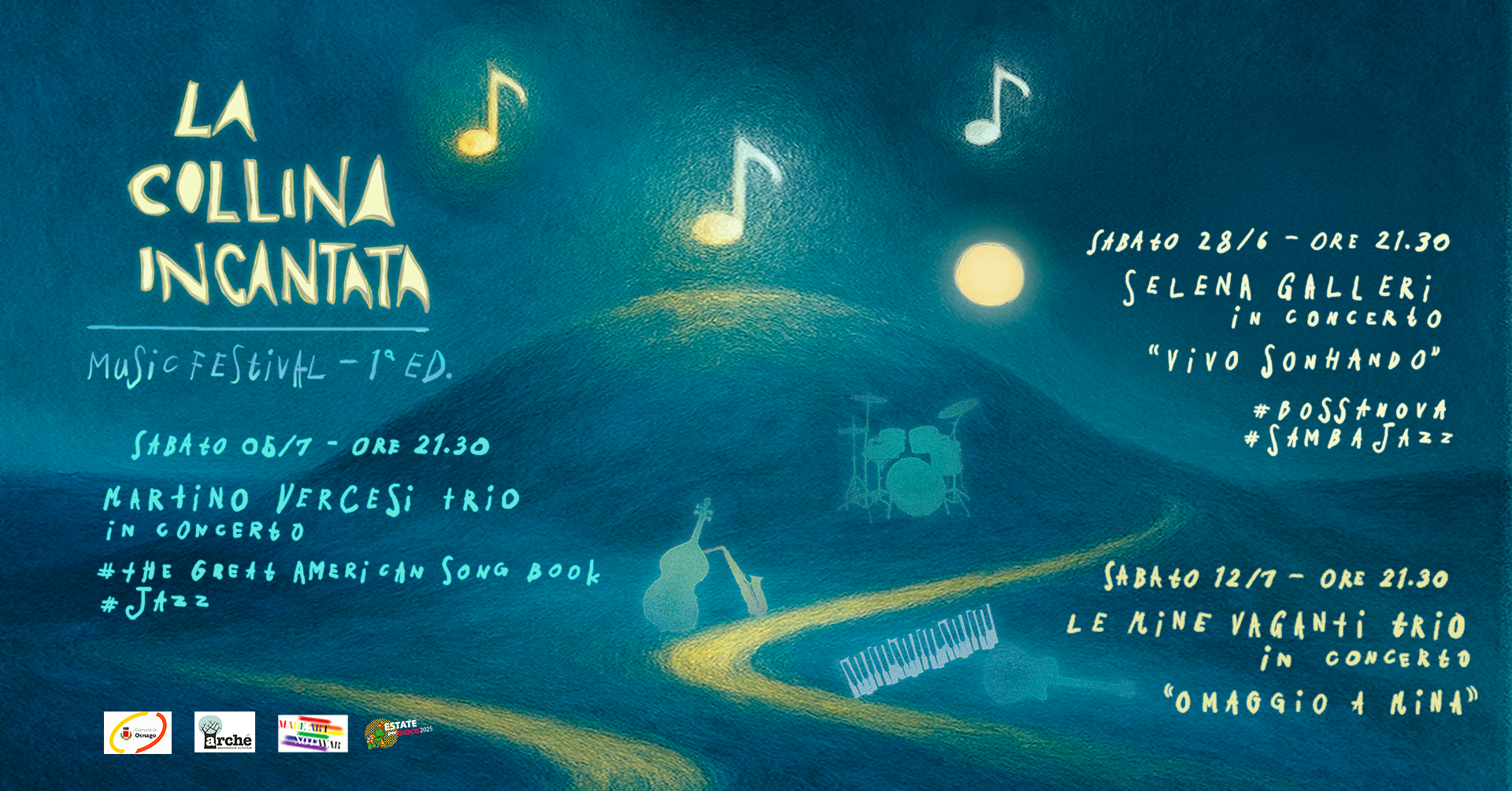 OSNAGO: AL VIA IL NUOVO FESTIVAL DI MUSICA “LA COLLINA INCANTATA”