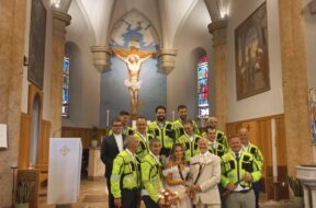 soccorso alpino pomoni si sposa