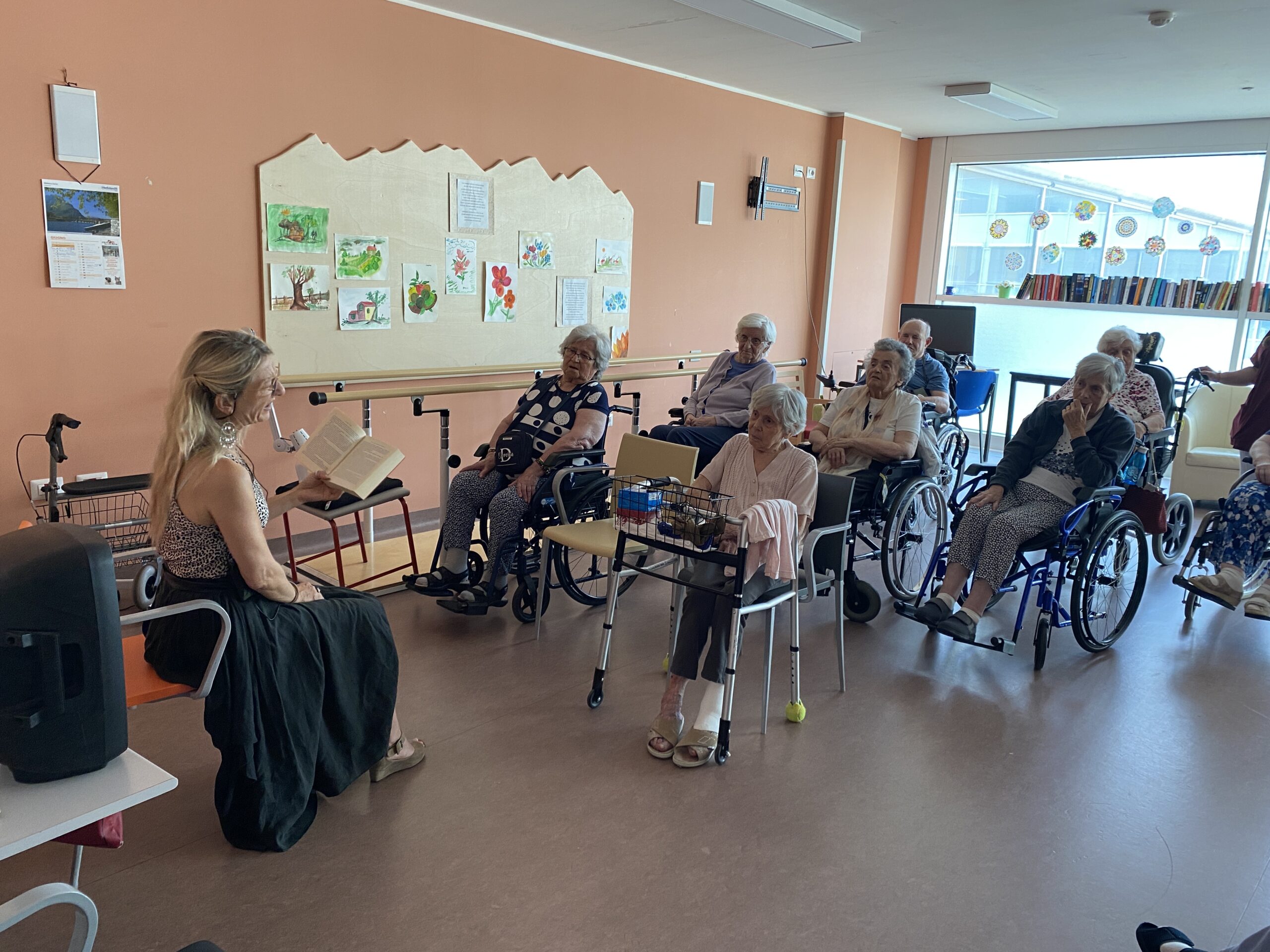 LA GIORNATA MONDIALE DEI NONNI E DEGLI ANZIANI AGLI ISTITUTI AIROLDI E MUZZI