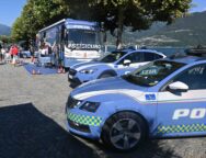 pulmann azzurro Polizia di Stato, Colico