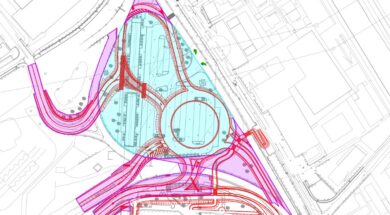 Mappa_in dettaglio dei lavori allo svicolo del Bione