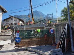 lavori Abbadia Ponte ferroviario – via per Novegolo