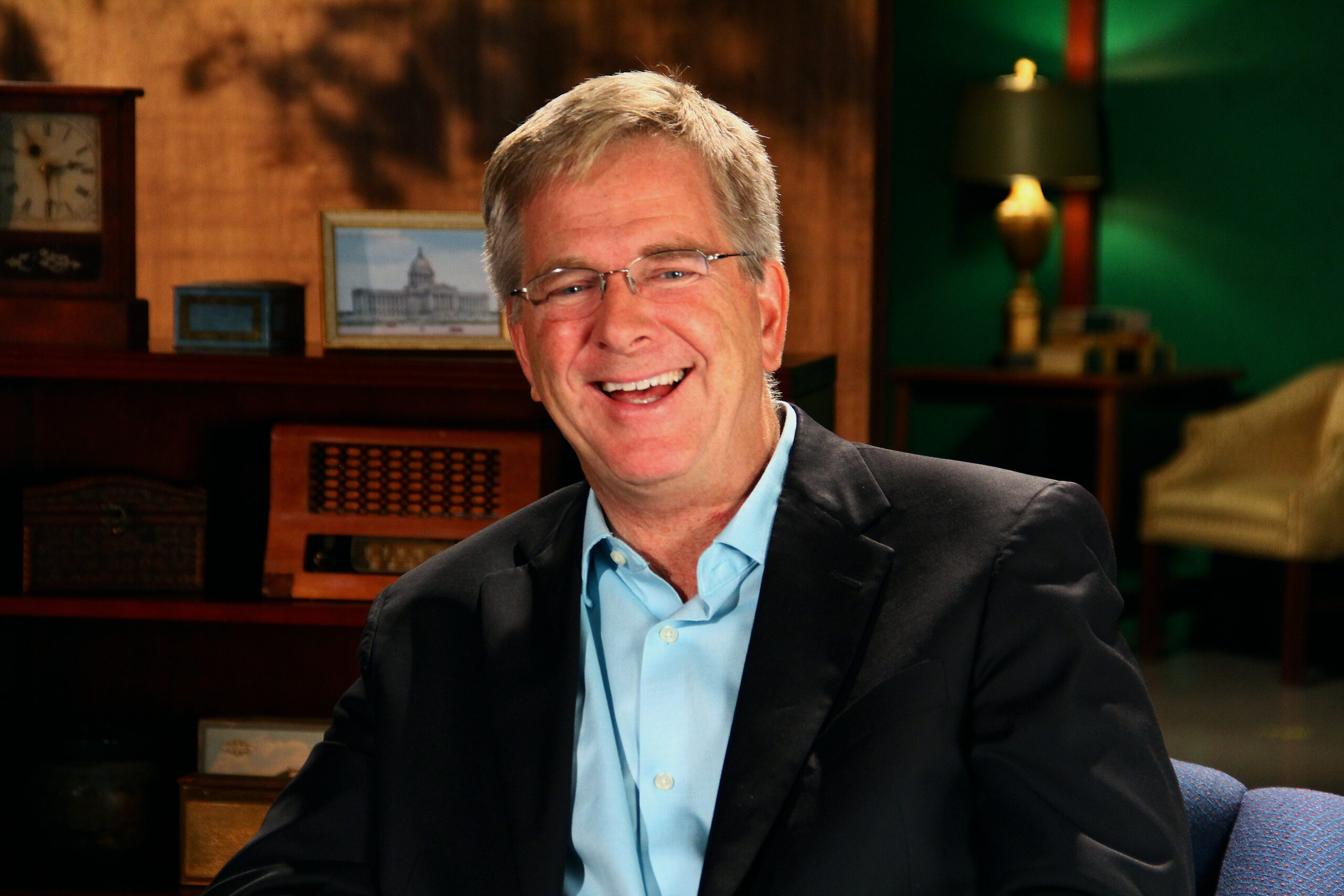 RICK STEVES PROCLAMATO AMBASCIATORE DI VARENNA NEL MONDO
