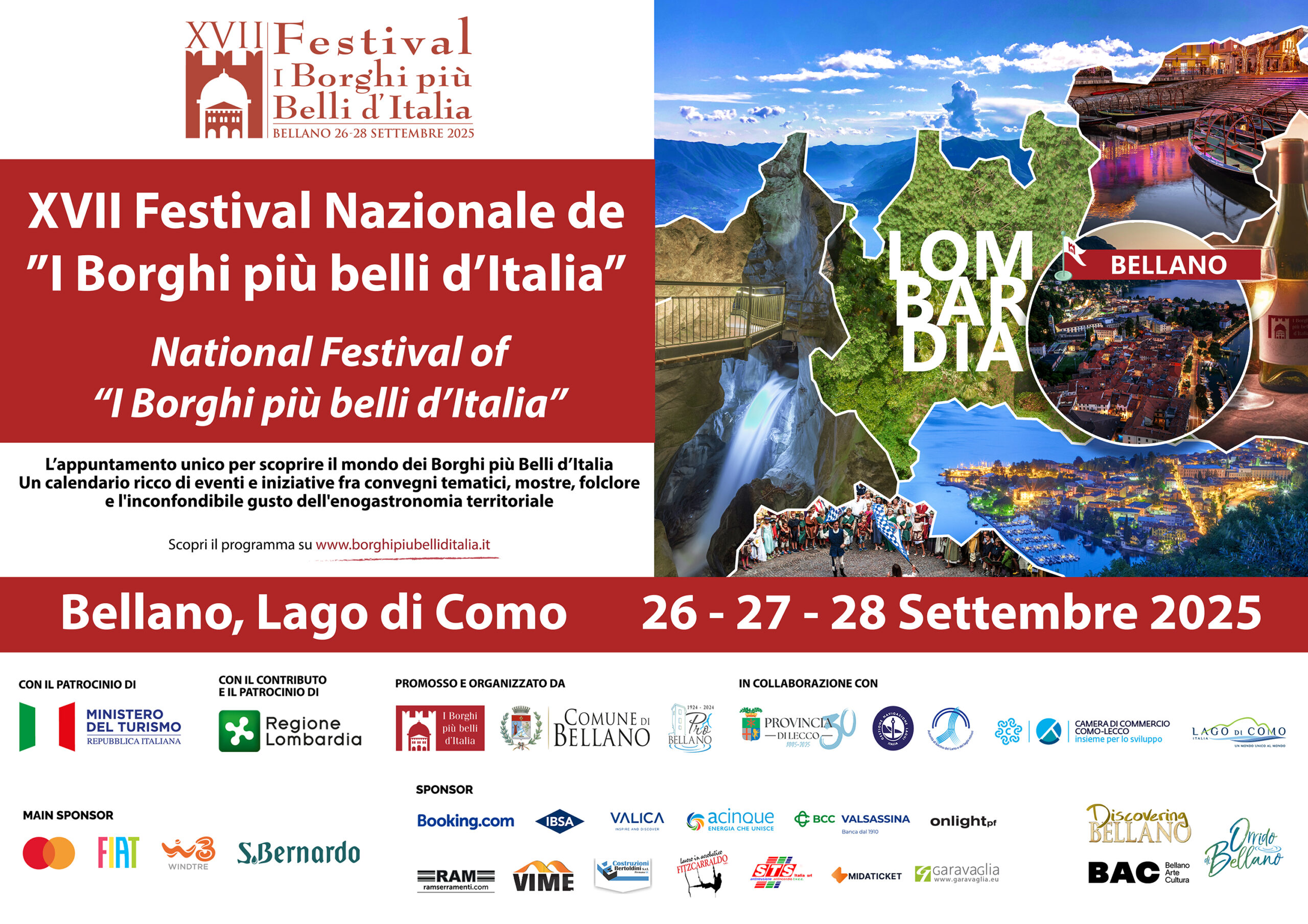 DAL 26 AL 28 SETTEMBRE I BORGHI PIU’ BELLI D’ITALIA A BELLANO