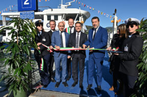 INAUGURAZIONE MOTONAVE AMBROSIANA COMO FOTO CUSA 29-09-2025