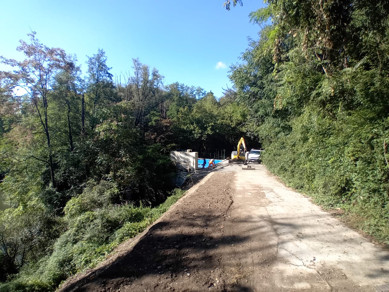 LAVORI TERMINATI A IMBERSAGO. DEPURATORE TOTALMENTE DISMESSO