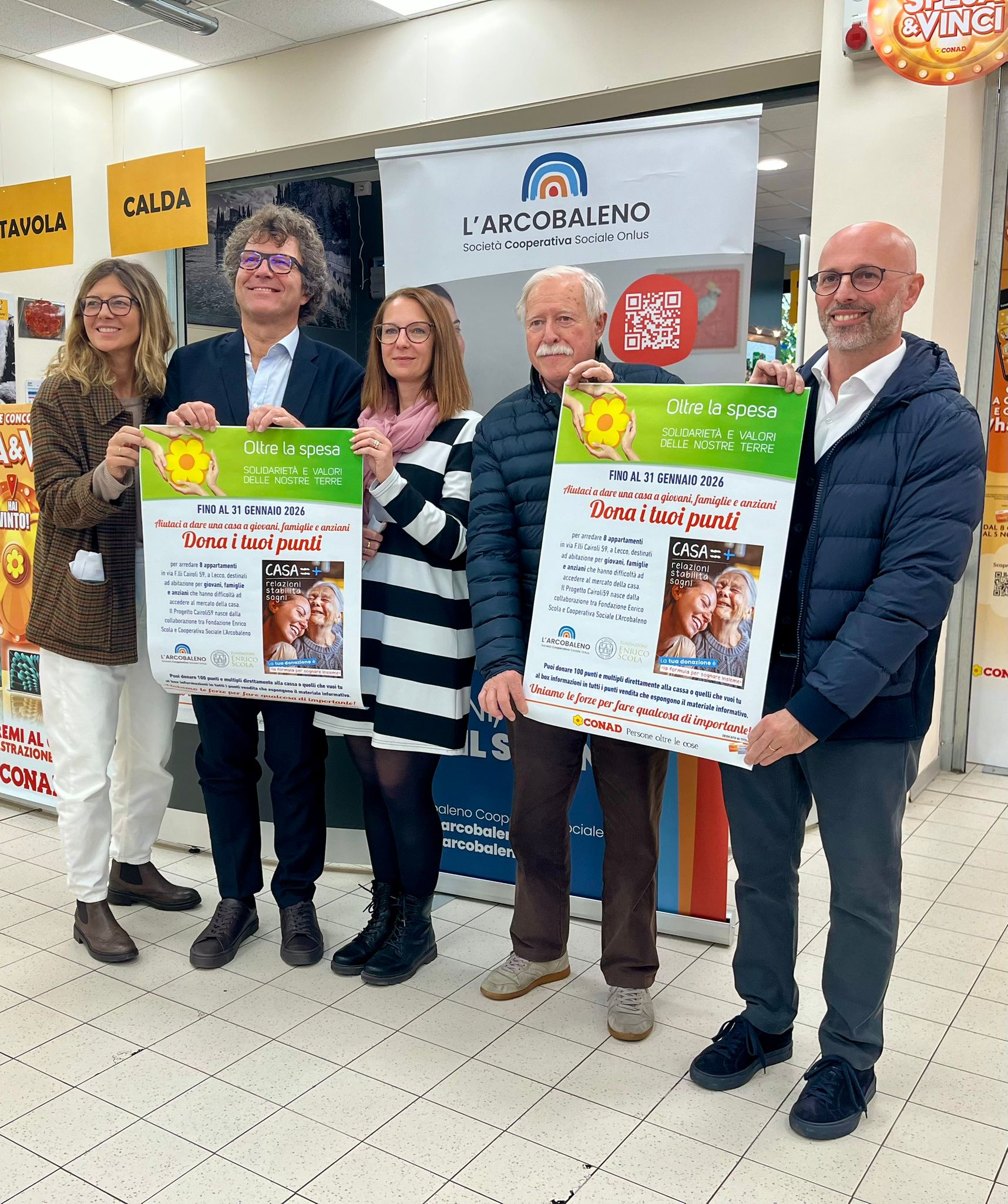 CONAD CENTRO NORD, NUOVA INIZIATIVA SOLIDARE