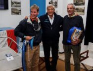 Da sx Niccolò Banfi, Marco Cariboni e Vittorio Malingri