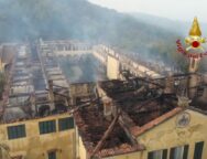 incendio al monastero della bernaga