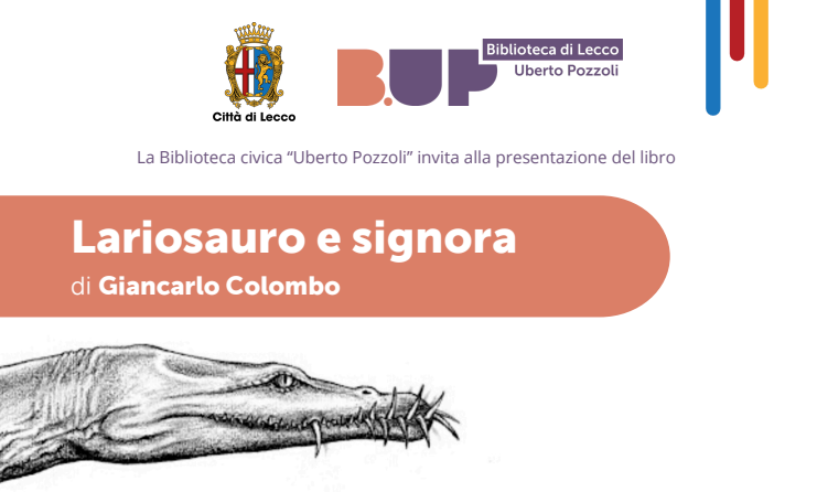 GRANDE ATTESA PER LA PRESENTAZIONE DEL NUOVO LIBRO SUL LARIOSAURO