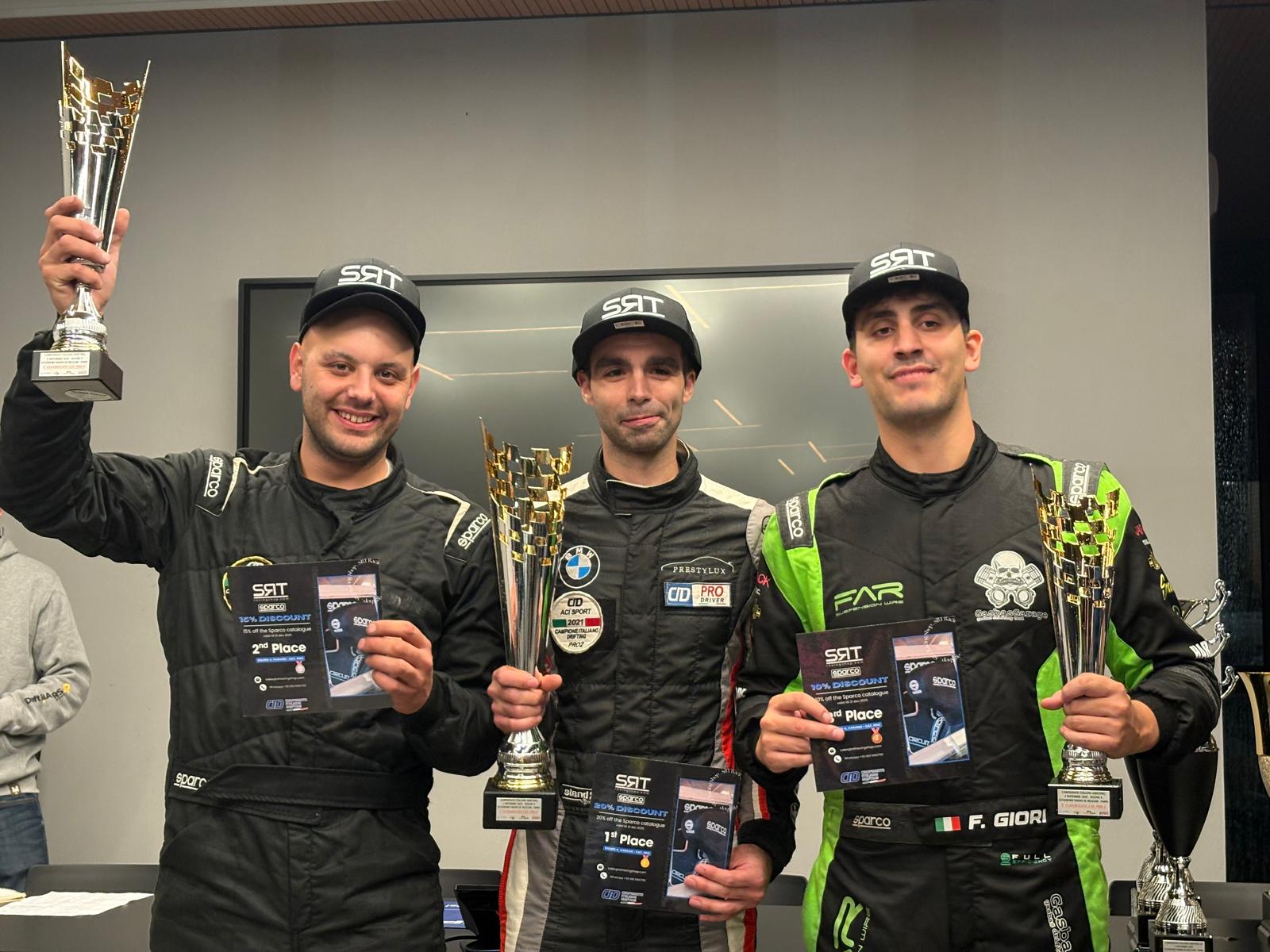 GIORI E IL GASBAS TEAM SUL PODIO A VARANO