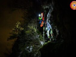 CNSAS Pasturo 2 esercitazione notturna