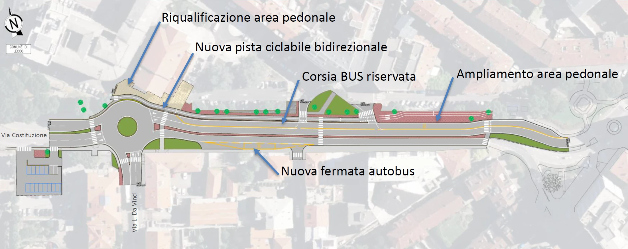 AL VIA DAL 1° DICEMBRE I LAVORI IN VIA COSTITUZIONE