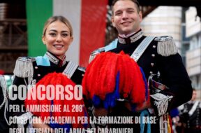 CONCORSO PER IL RECLUTAMENTO DI 65 ALLIEVI UFFICIALI DELL’ARMA DEI CARABINIERI