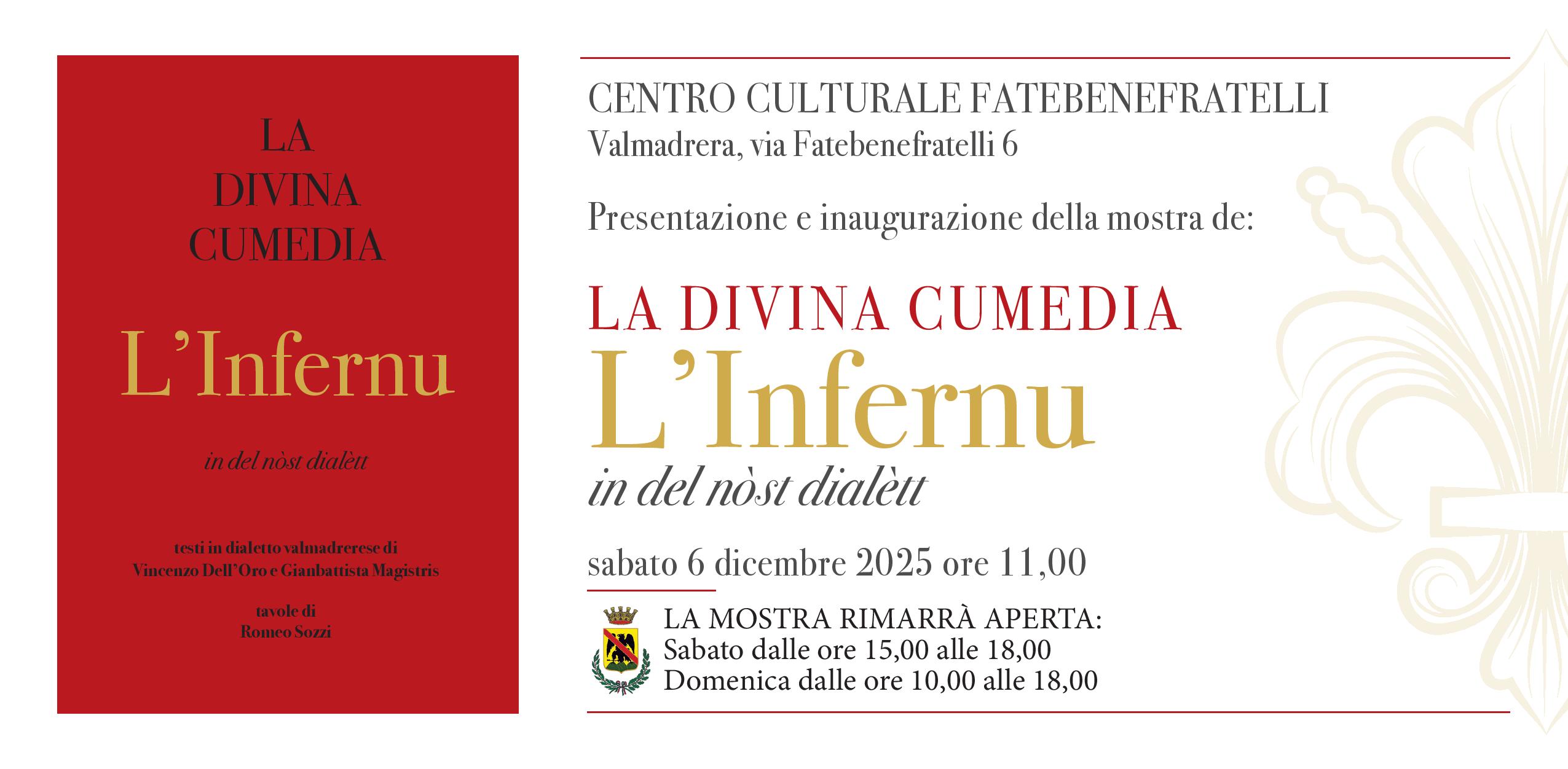 VALMADRERA, “LA DIVINA CUMÈDIA – L’INFERNU IN DEL NÒST DIALÈTT”