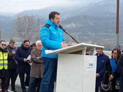 Ministro delle Infrastrutture e dei Trasporti Matteo Salvini