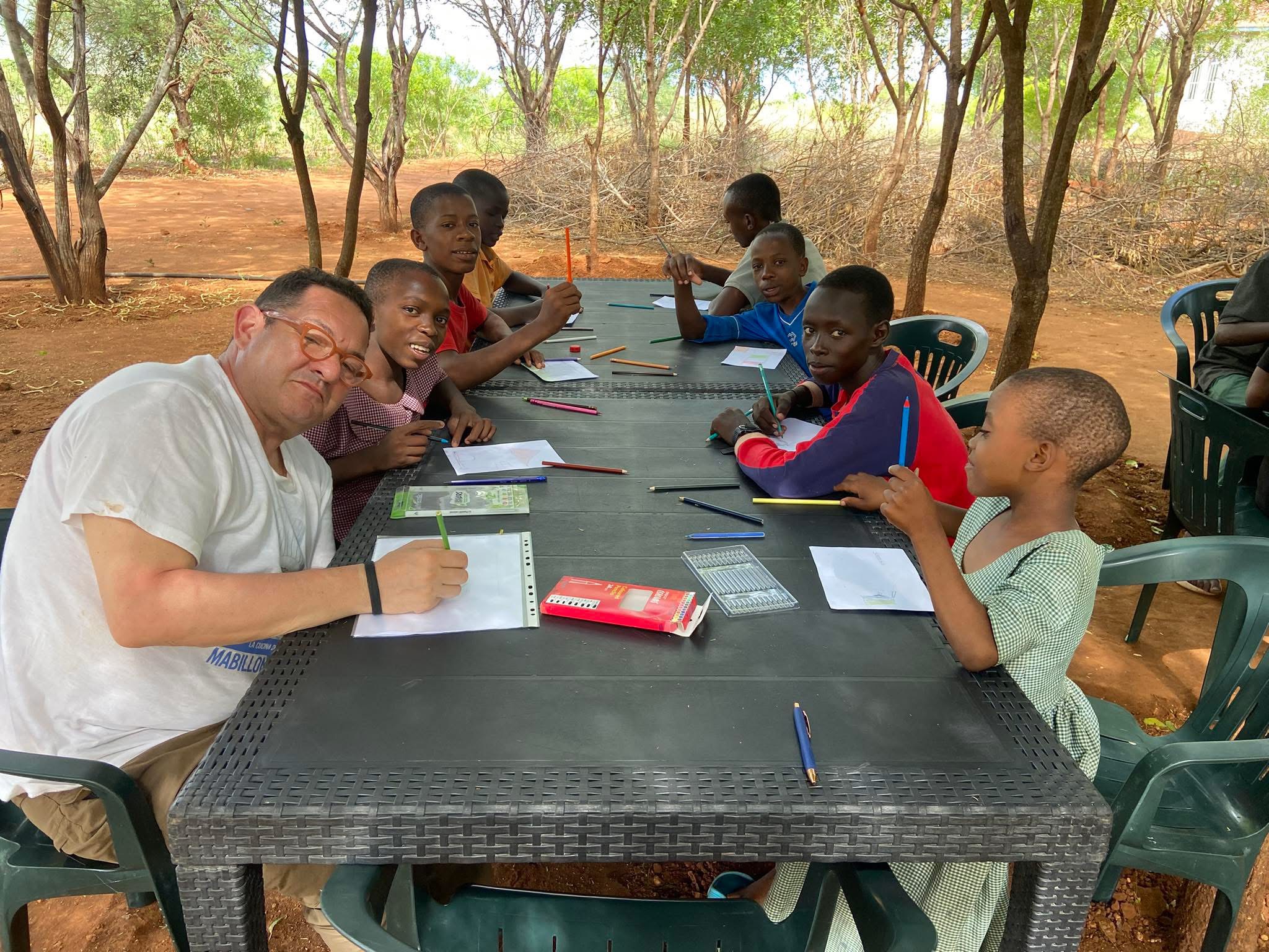 BEPPE MAMBRETTI NELL’AREA VOLONTARIATO NAZIONALE DI MISSION BAMBINI
