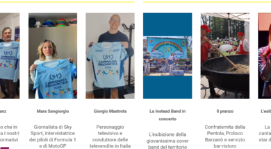 Camminata dell’amicizia 2026 i testimonial