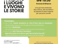 DOVE PARLANO I LUOGHI E VIVONO LE STORIE