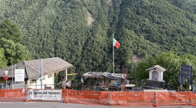 Ponte tibetano dei minatori Tremenico