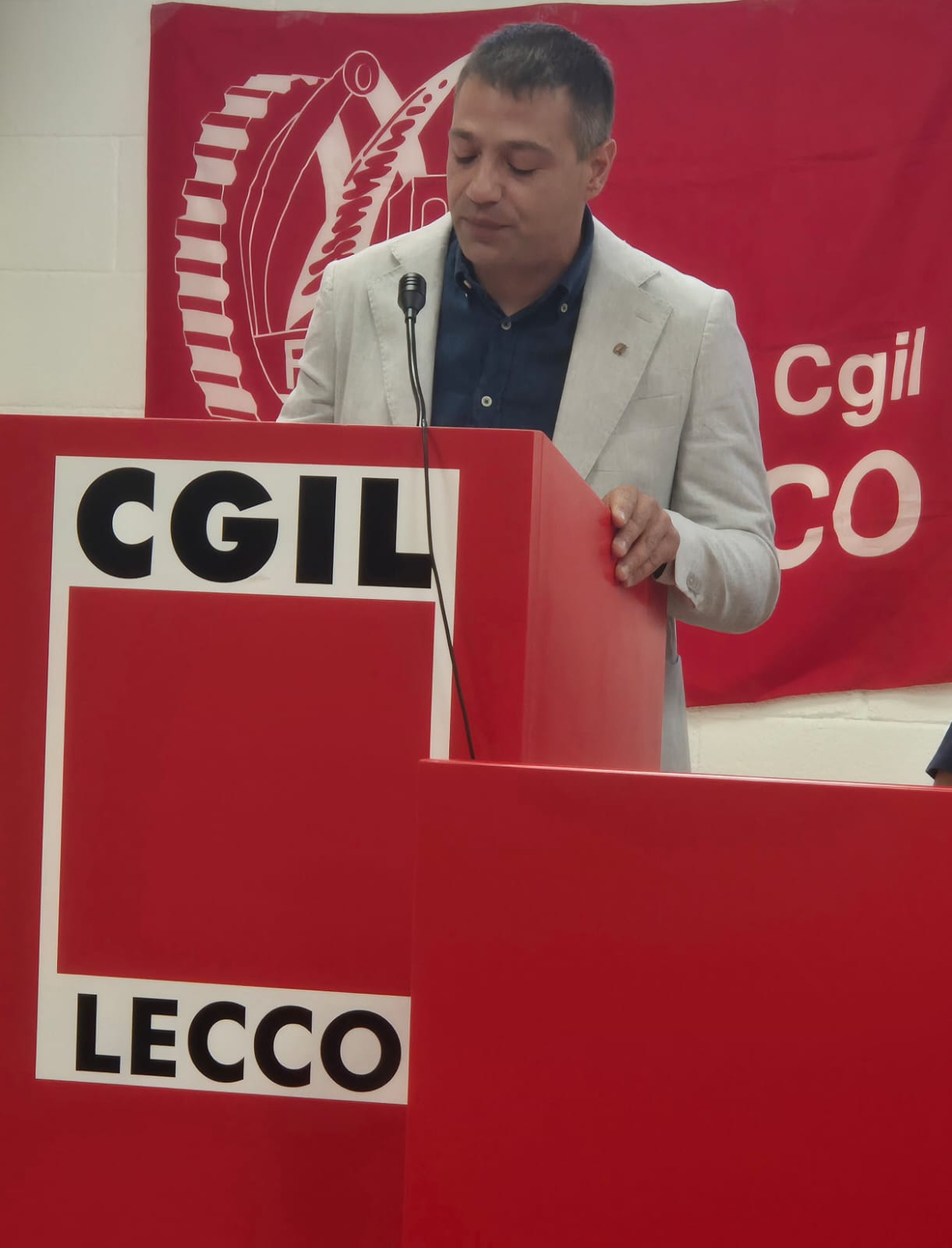 IVAN MARTORANO ELETTO SEGRETARIO GENERALE DELLA FIOM CGIL LECCO