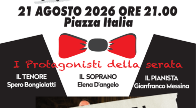 Arie d’estate rinviato al 2 settembre