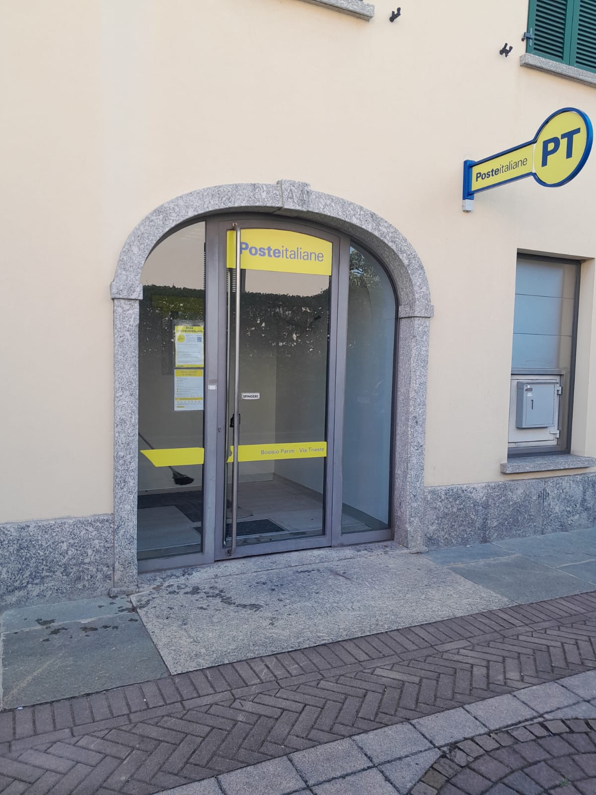 POSTE ITALIANE, RIAPRONO GLI UFFICI DI ABBADIA LARIANA E BOSISIO PARINI DOPO I LAVORI